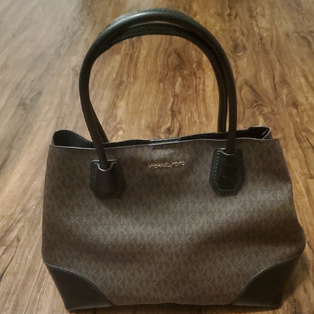 Michael Kors Elegant Brown and Black Tote